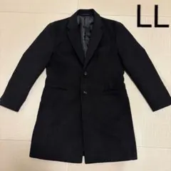 JUNRED メンズ　コート　黒　LL