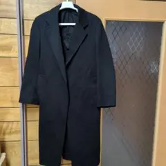 UNIQLO U ブラック ロングコート