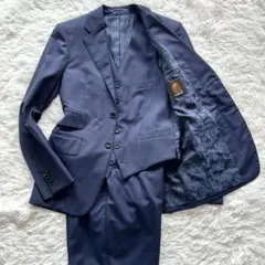 希少　Mr. Bathing APE スリーピース　スーツ　セットアップ　紺色 希少 Mr. Bathing APE スリーピース スーツ セットアップ 紺色