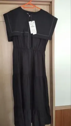 新品★ZARA 黒 ワンピース S