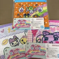 たまごっち 一番くじ　E賞 あのころのハンドタオルセット