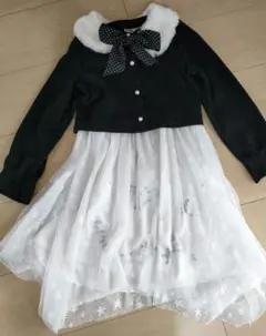 120cm ライトオン　ディズニーワンピース　卒園式　入学式　発表会セレモニー