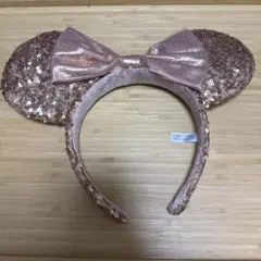 ミニー耳カチューシャ ローズゴールド