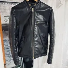 VANSON バンソン B本革シングルライダースジャケット TALONジッパー