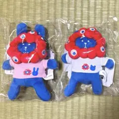 クラフトホリック ミャクミャク コラボ マスコットチャーム くま&うさぎセット