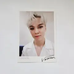 SEVENTEEN セブチ VERNON バーノン チェキ風 両面
