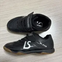 17㎝ ルースイソンブラ　フットサルシューズ　ブラック　室内用　インドアシューズ