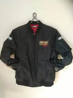 SIMSPON MA-1ジャケット ブラック 2025年最新】simpson ma-1の人気アイテム - メルカリ
