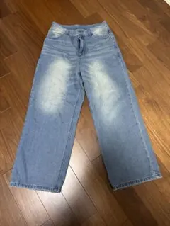 SPINNSバギーデニムブルー(M)