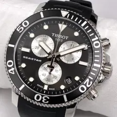 美品/箱付きTISSOT シースター 1000 クロノグラフ T120417Aのサムネイル