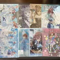 五等分の花嫁　クリアポスター　まとめ売り