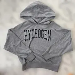 HYDROGEN ハイドロゲン　グレー ロゴパーカー Mのサムネイル