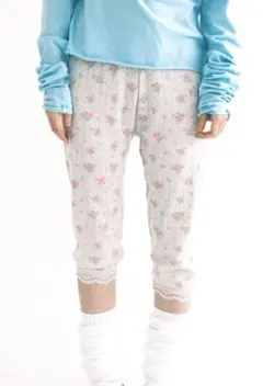 shop faerie flower pattern leggings