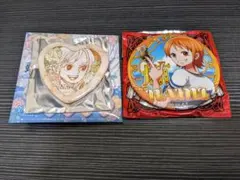 ワンピース ナミ ハート缶バッジ 輩缶バッジ サバイバルの海 2点セット