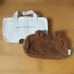 GELATO PIQUE どうぶつの森 収納トート&ボアポーチセット