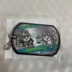 カプくじ バイオハザード×仕事猫 ドッグタグ風キーホルダー 2種 - メルカリ