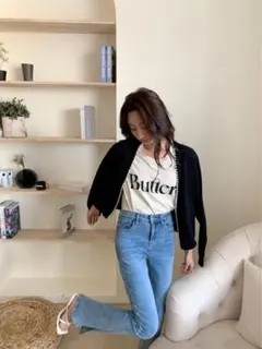 【美品】BIRTHDAY BASH パール KNIT カーディガンSSのサムネイル