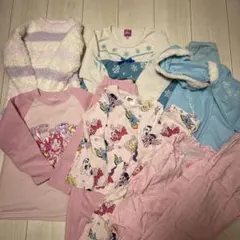 110〜120女の子パジャマまとめ売り