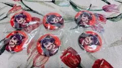 桃源暗鬼 ジャージメイド 缶バッジ 淀川真澄 無陀野無人 一ノ瀬四季
