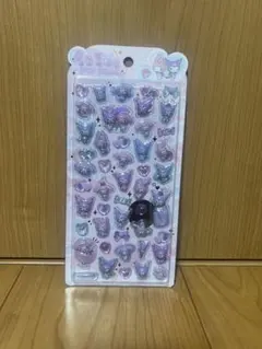 サンリオ うるちゅる　クロミ　マイメロ　ボンボンドロップシール