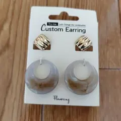 【新品未使用】Floweringフラワーリング カスタムイヤリング