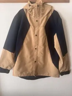 フード付きマウンテンパーカー ベージュ・ネイビー