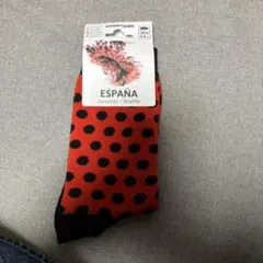 ESPAÑA ドット柄ソックス 39/42