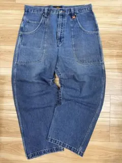 ROUTE66 ワイドシルエットバギーデニム