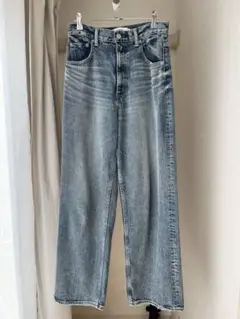 AZUL BY MOUSSY ハイウエストワイドデニム