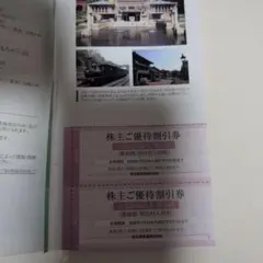 博物館明治村 株主ご優待割引券 2枚