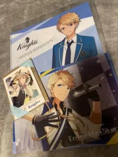 あんスタ ぱしゃこれ  ファイル２枚セット　鳴上嵐　knights