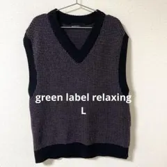 GLR UNITED ARROWS Vネックベスト Lサイズ