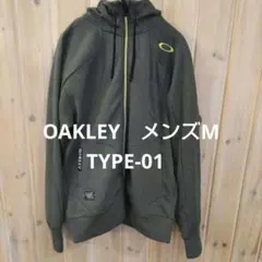 期間値下げ☆Oakley ジップアップ パーカー TYPE-01 メンズM
