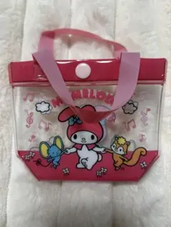 マイメロディ プールバッグ風ミニポーチ