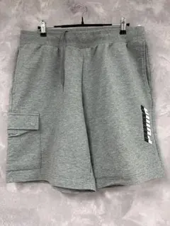 PUMA グレー カーゴショーツハーフパンツ XXL