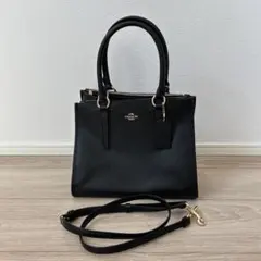 【値下げ可】COACH ブラック ハンドバッグ