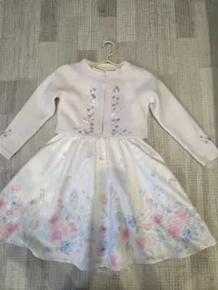 mezzo piano 花柄ドレス 130