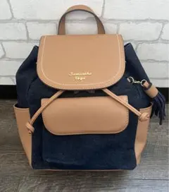 SamanthaVega サマンサベガ リュックサック デニム ベージュ