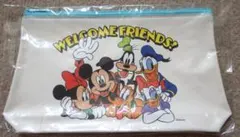 ディズニーポーチ WELCOME FRIENDS! 1個 新品