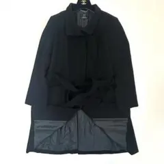 希少2XL✨️23区 カシミヤ100%ビーバーチェスターコート 女優襟 ベルト有