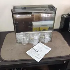 ステンレス調味料ラック 3ポット付き【双葉工業】 - メルカリ