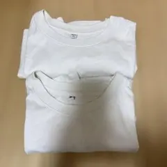 UNIQLO オーバーサイズポケツキ ホワイト Lサイズ 2枚セット