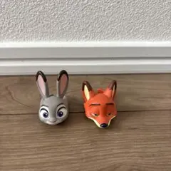ズートピア　ファッションリング　ニック　ジュディ　まとめ売り　ガチャガチャ