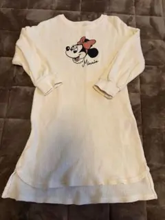 フタフタ　ミニーちゃんワンピース