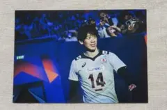 石川祐希 トレカ チェキ 石川祐希 選手 龍神NIPPON 2019 オフショット チェキ カード