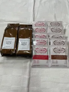 ディーンアンドデルーカ コーヒー豆 (粉）＆小川珈琲ドリップ10袋セットのサムネイル