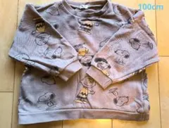 スヌーピー トレーナー 100cm　裏起毛