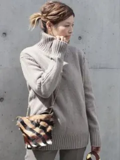 Deuxieme Classe ＆DAUGHTER タートルネックニット