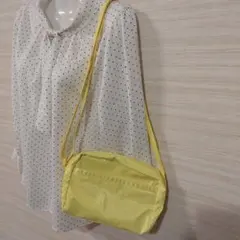 【極美品】LeSportsac レスポ ☆ ショルダーバッグ レモンイエロー