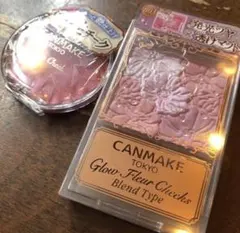 【キャンメイク】透明感♡ゆめかわラベンダーピンクチーク2個セット新品クリーム艶感